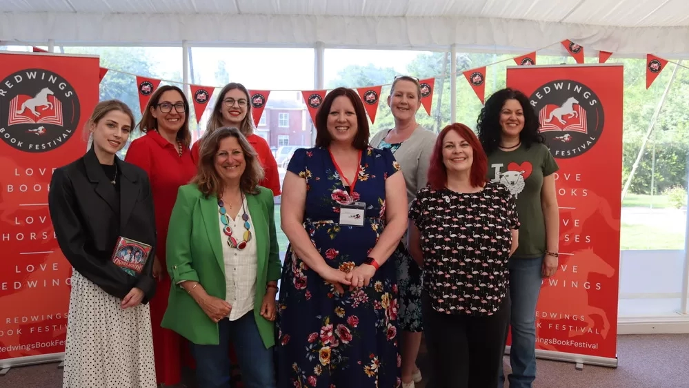 Some of the authors attending the Redwings Book Festival