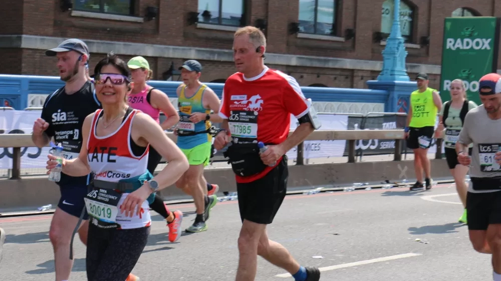 Stephen runs for Redwings