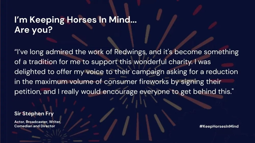 A quote of support from Stephen Fry