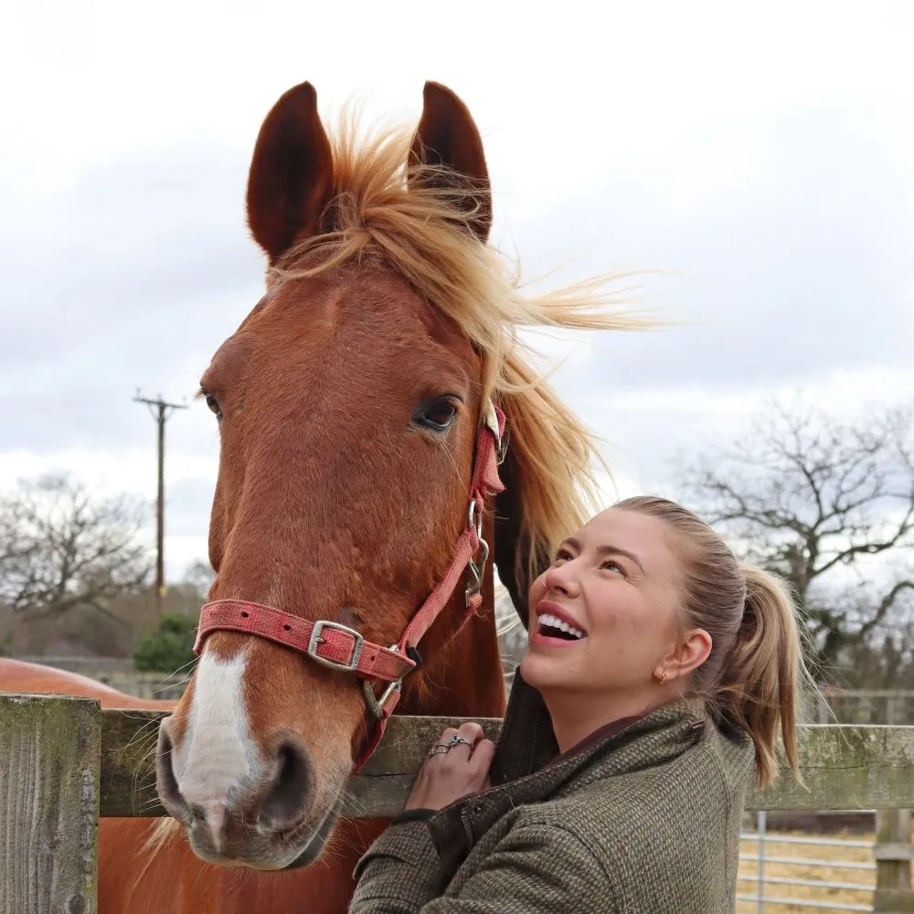 Olivia with Zippy